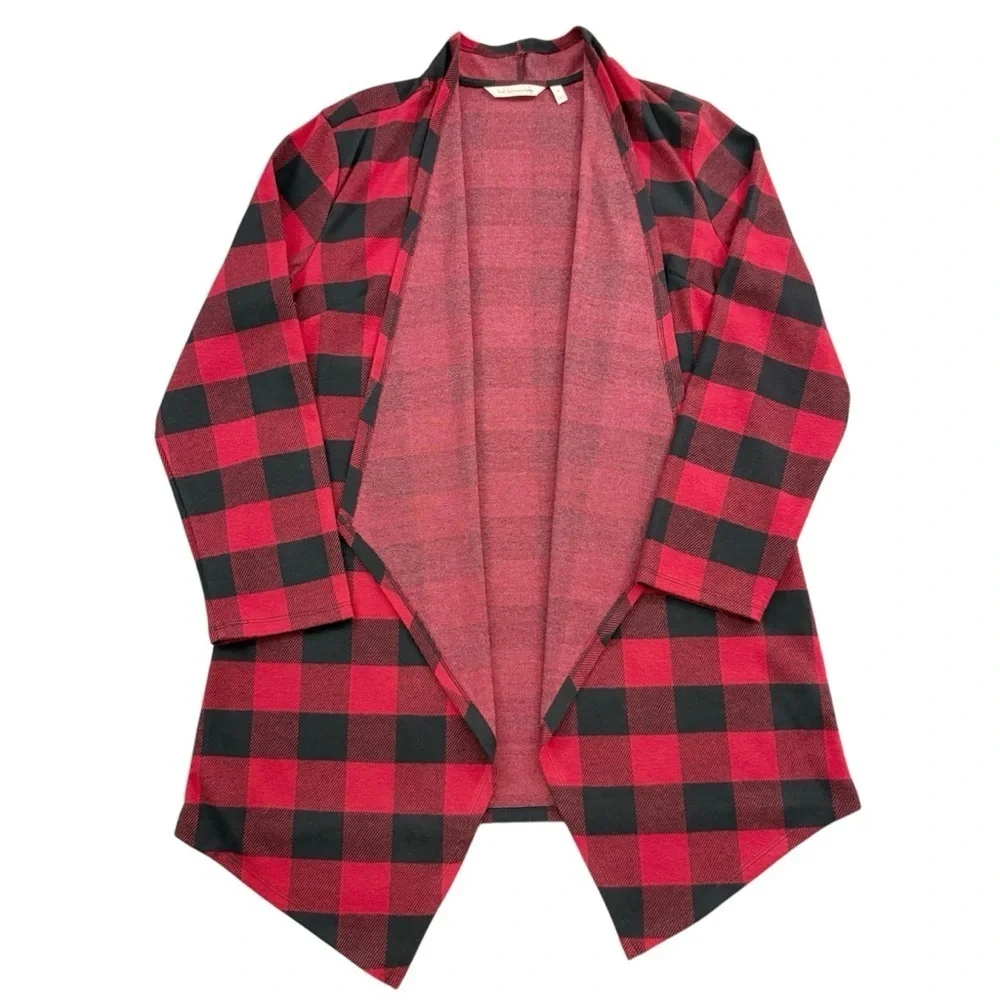 Soft Surroundings Mad About Plaid Topper
